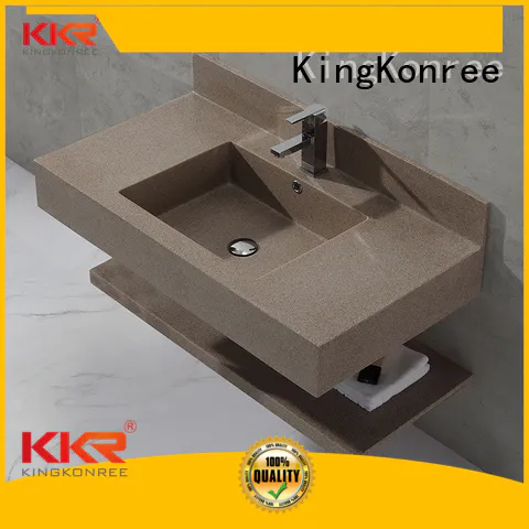 KingKonree Brand wash solid custom wall mounted bathroom basin