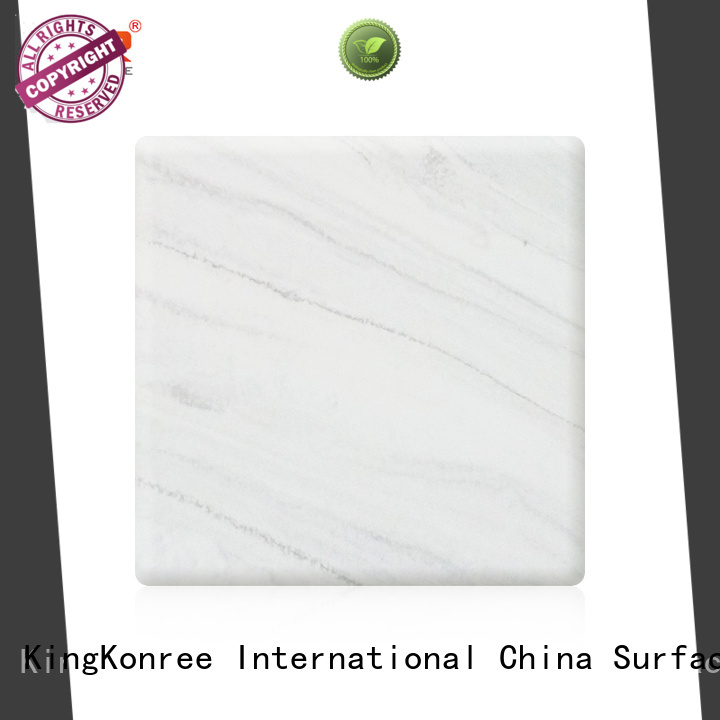 KingKonree veining acrylic solid surface sheet design for home