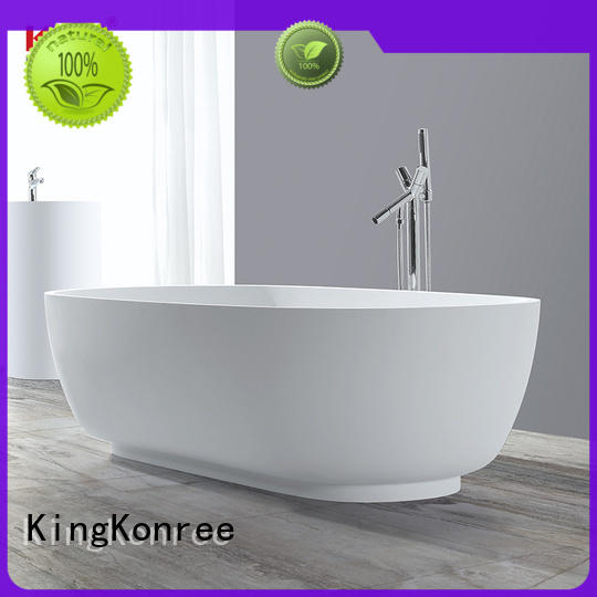 KingKonree high-end modern free standing bath tubs standard for bathroom