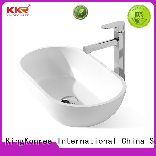 KingKonree above counter vanity basin cheap sample for room
