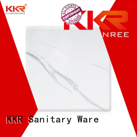 KingKonree Brand artificial marble custom solid acrylic sheet