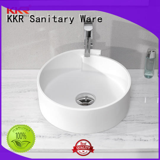 KingKonree basin above counter basin round cheap sample for hotel