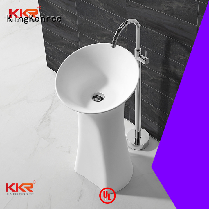 shape wash KingKonree Brand bathroom free standing basins