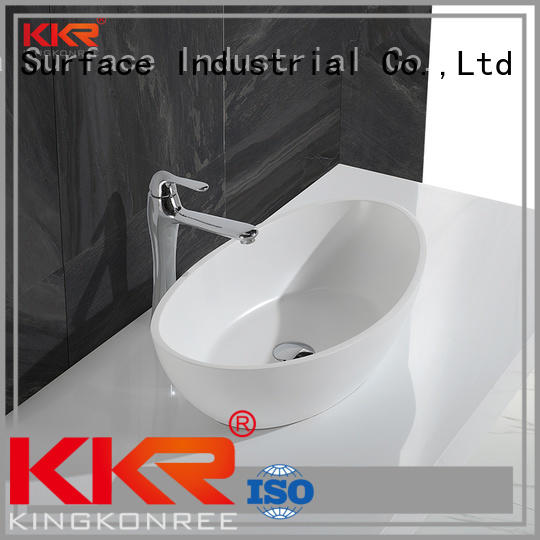KingKonree Brand kkr rectangle shape custom oval above counter basin