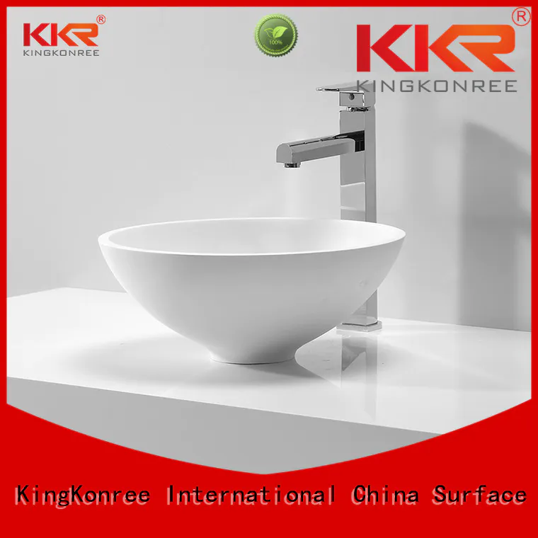oval above counter basin solid shape oval KingKonree Brand