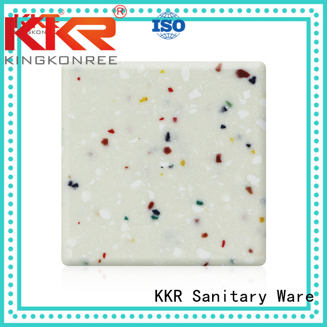 Quality KingKonree Brand sheets length modified acrylic solid surface
