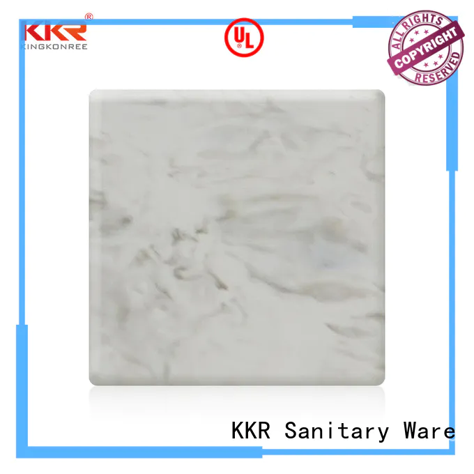 solid surface sheets prices black for indoors KingKonree