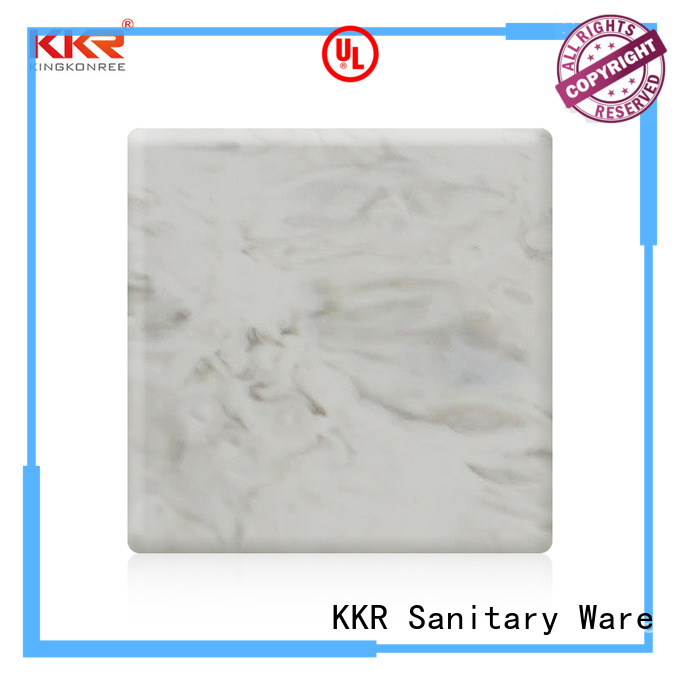 solid surface sheets prices black for indoors KingKonree