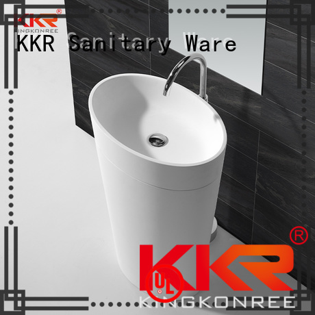 KingKonree marble freestanding bathroom basin supplier for home