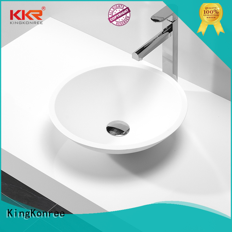 KingKonree top mount bathroom sink supplier for restaurant