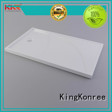KingKonree artificial bathroom shower trays customized for bathroom