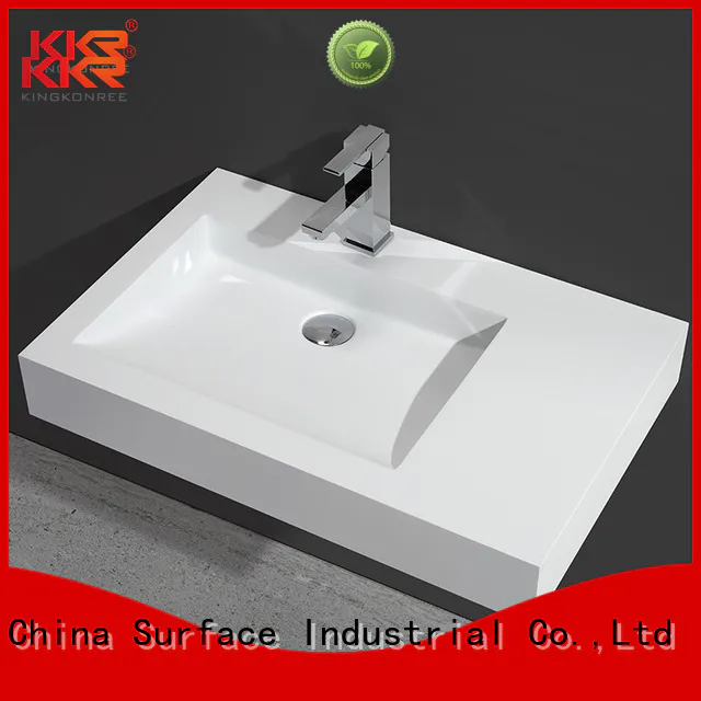 kkr sales resin wall mounted wash basins mounted KingKonree