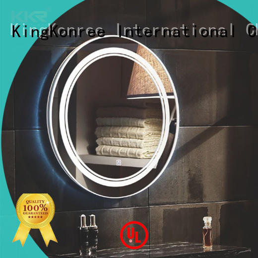 sanitary ware unique bathroom mirrors manufacturer for hotel KingKonree