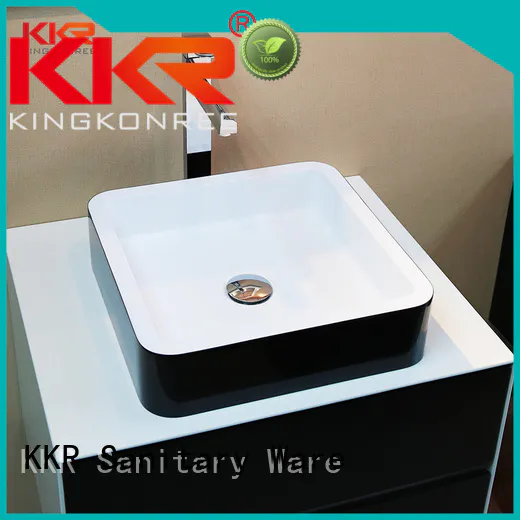 square oval above counter basins above KingKonree Brand company