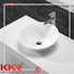 Quality KingKonree Brand oval above counter basin artificial