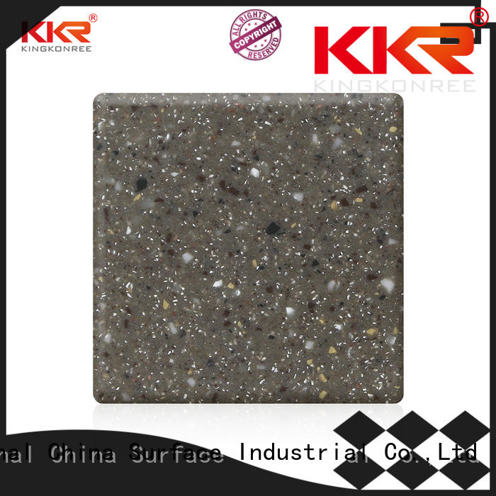 KingKonree dove acrylic solid surface sheets suppliers design for hotel