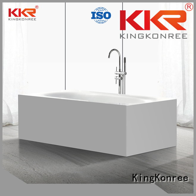 shape Custom b002c solid surface bathtub bathtub KingKonree