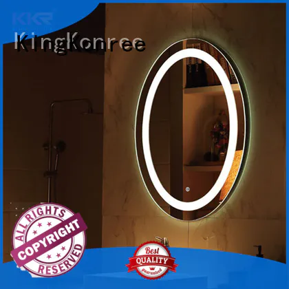 KingKonree modern design buy bathroom mirror sanitary ware for hotel