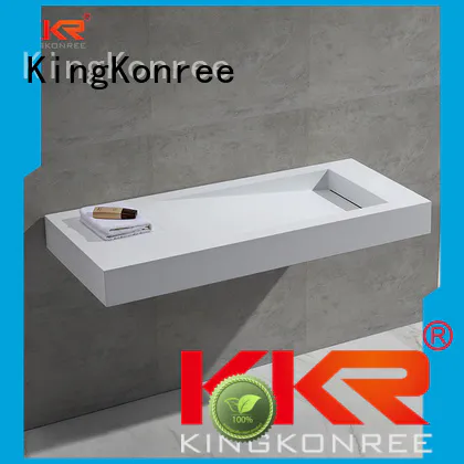 wall mounted bathroom basin marble wash KingKonree Brand
