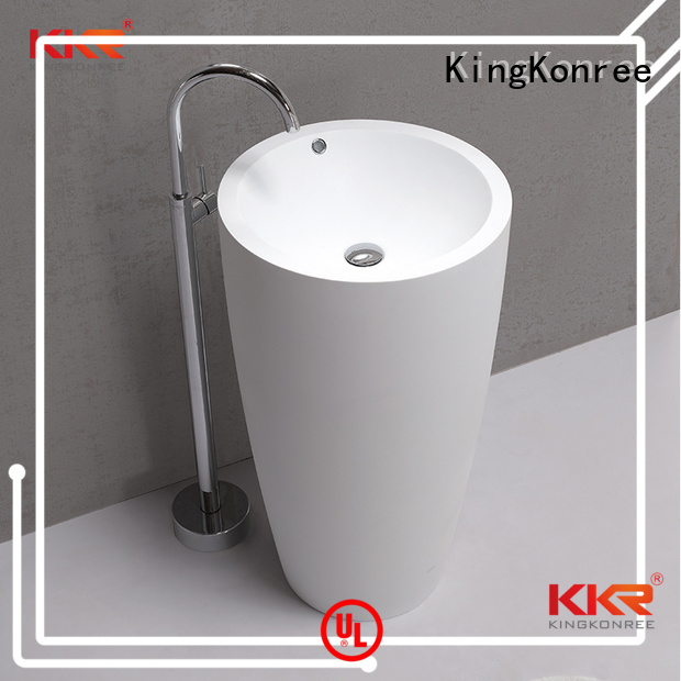 Hot free bathroom free standing basins marble KingKonree Brand