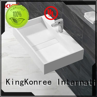 KingKonree solid surface basin top-brand for bathroom