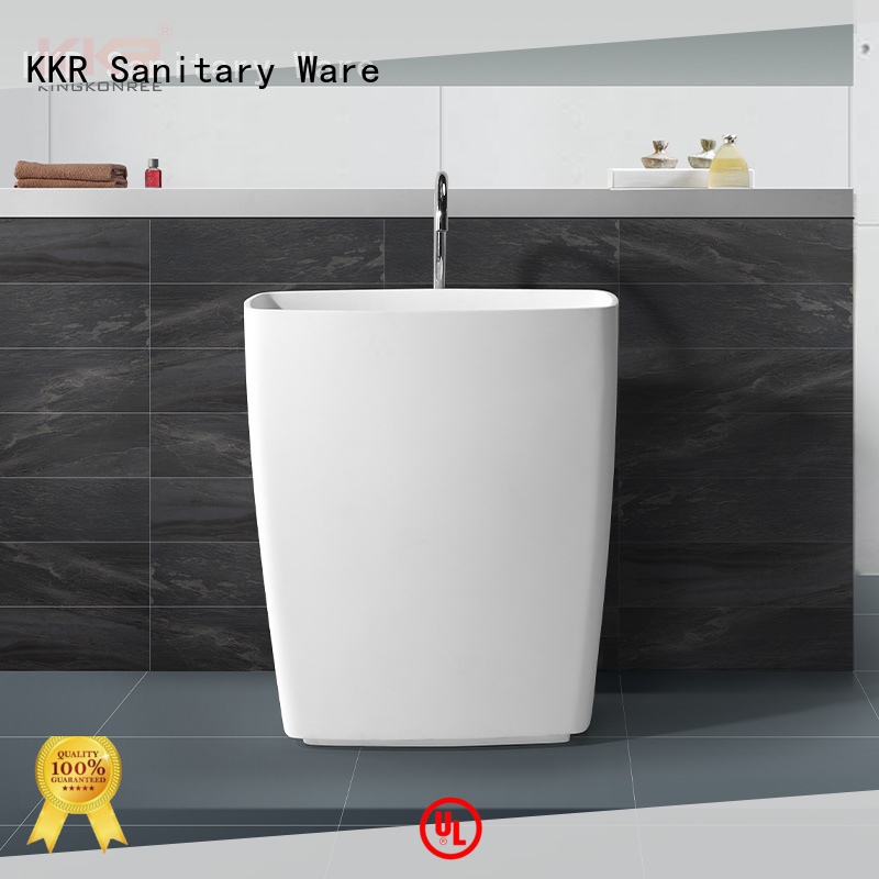 KingKonree freestanding pedestal sink design for home
