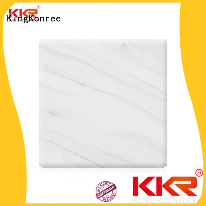 artificial solid surface sheets manufacturer for room