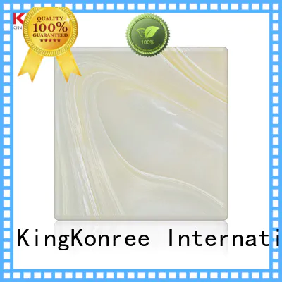 KingKonree white solid surface countertops ODM for bathroom
