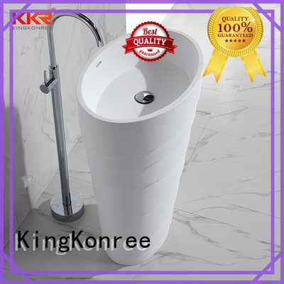 standard free standing wash basin manufacturer for bathroom KingKonree