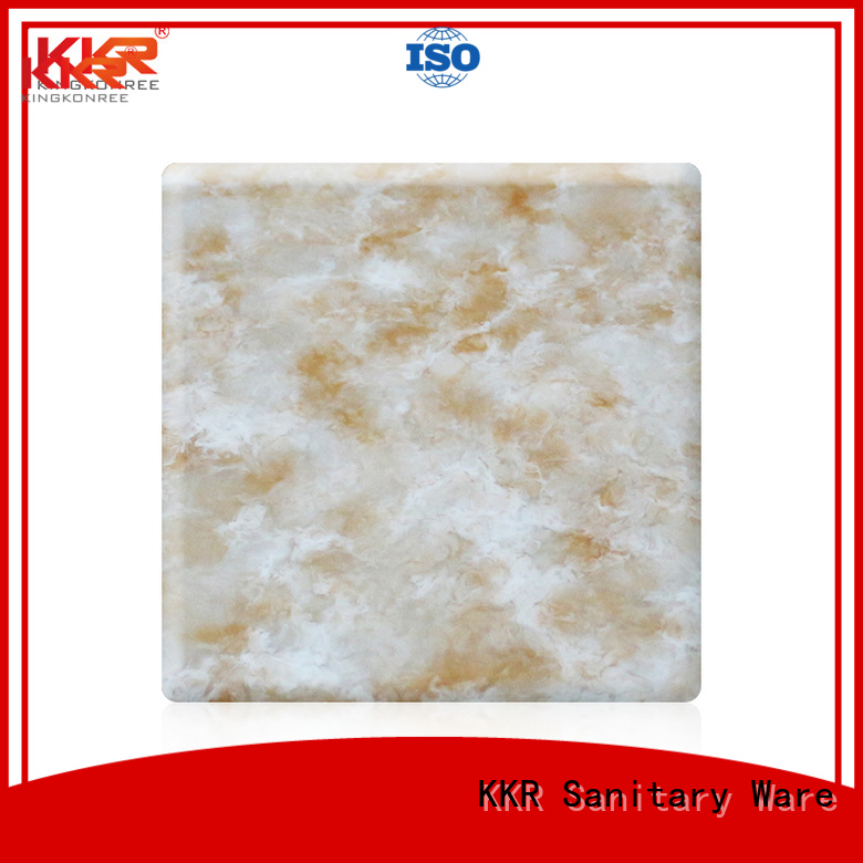 KingKonree Brand solid artificial sheets solid acrylic sheet