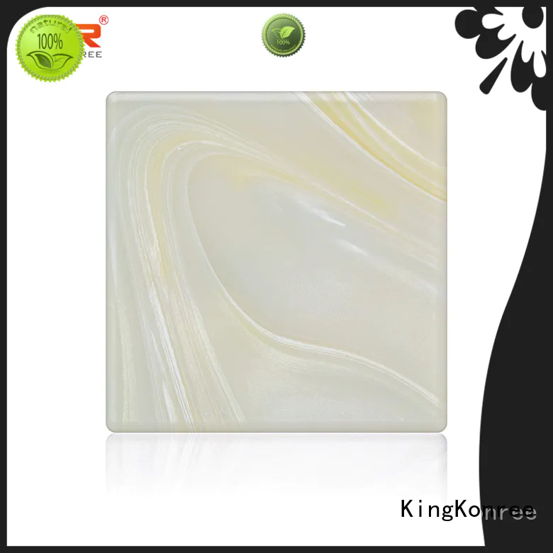 KingKonree durable backlit translucent acrylic wall panels ODM for motel
