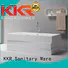 b008 freestanding solid surface bathtub artificial KingKonree Brand