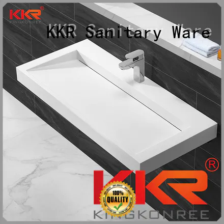 surface unique OEM wall mounted wash basins KingKonree