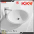 KingKonree top mount bathroom sink customized for room