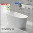 floor 150cm black KingKonree Brand solid surface bathtub