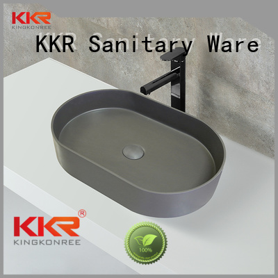 oval above counter basin wash selling KingKonree Brand