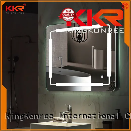 bathroom mirrors contemporary sanitary ware for hotel KingKonree
