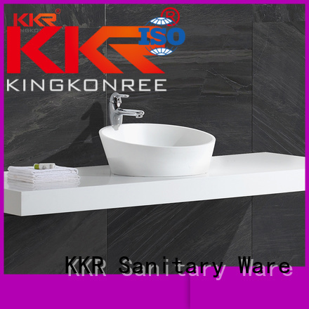surface countertop above counter basins acrylic KingKonree Brand