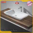 KingKonree marble top mount bathroom sink manufacturer for hotel