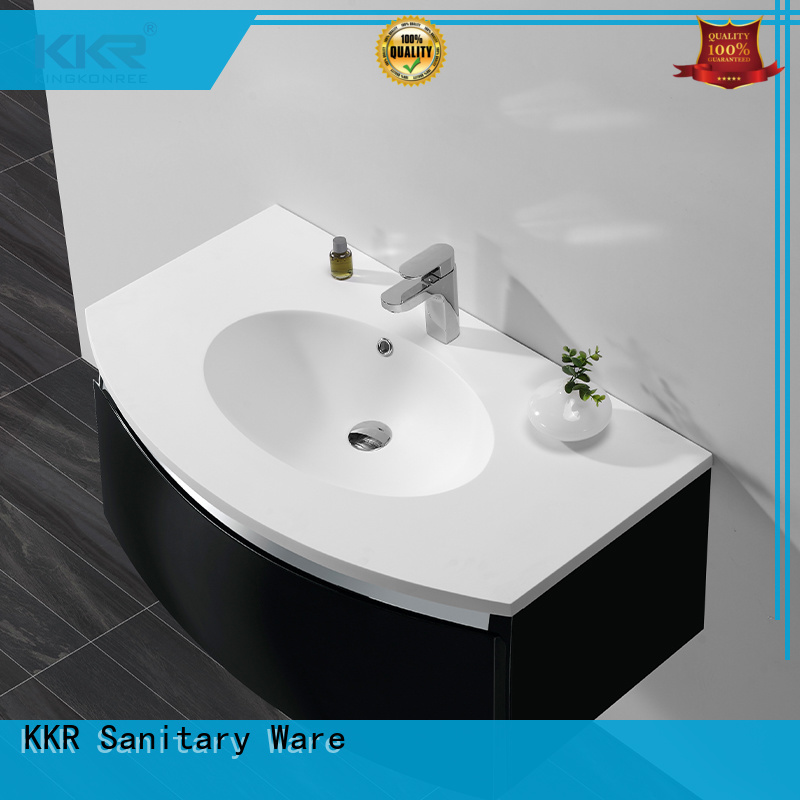 best material solid surface basin for wholesale for hotel