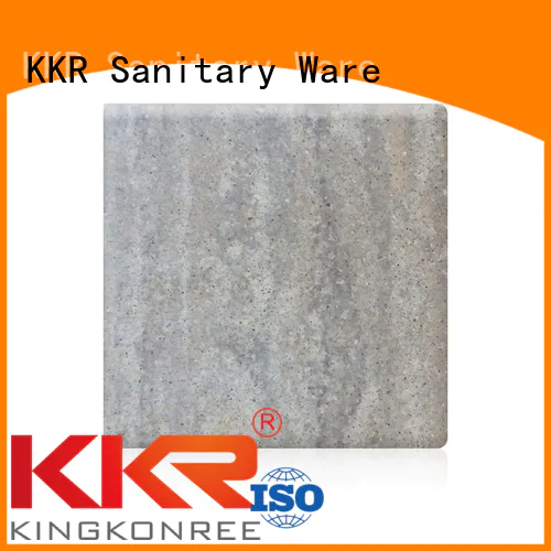 texture surface sheets KingKonree Brand solid acrylic sheet manufacture