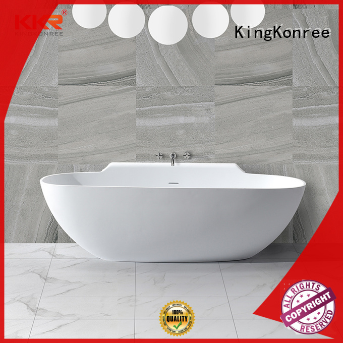KingKonree on-sale affordable freestanding bathtubs white for shower room