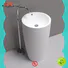 white free standing wash basin factory price for hotel