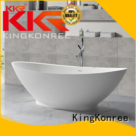 Solid Surface Freestanding Bathtub artificial bathtubs KingKonree Brand company
