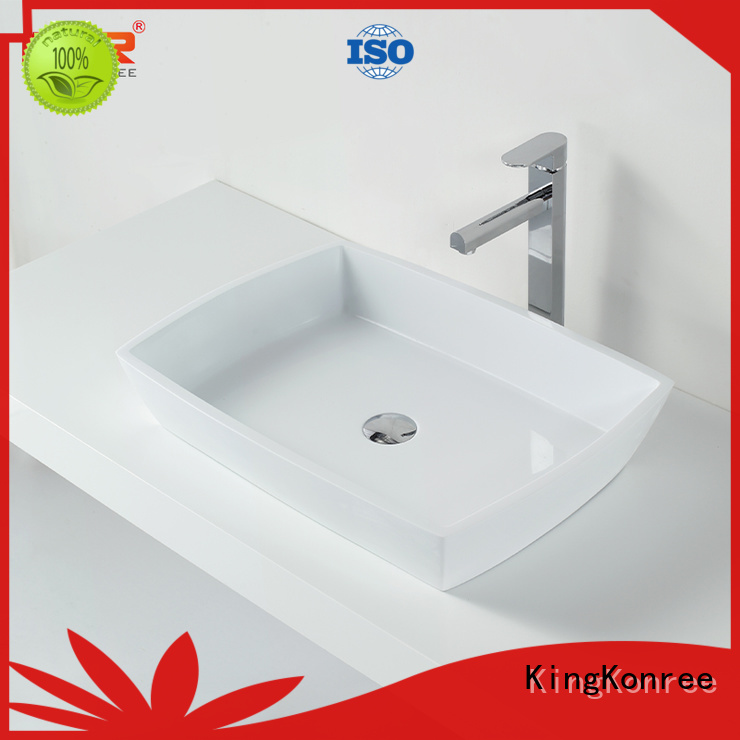 KingKonree approved above counter basins customized for hotel