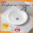 KingKonree elegant above counter vanity basin at discount for restaurant