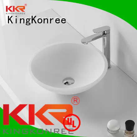 shape counter KingKonree Brand oval above counter basin factory
