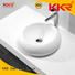 artificial solid selling KingKonree Brand above counter basins supplier