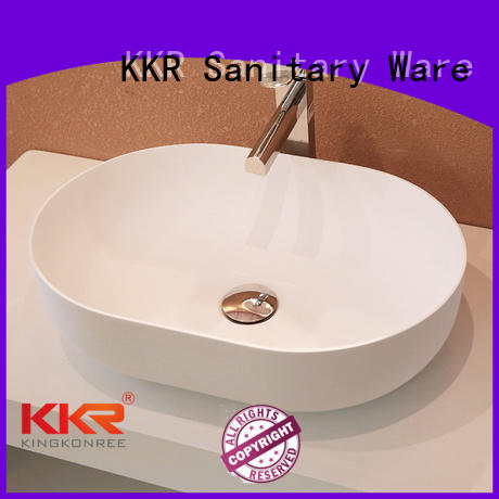 oval above counter basin acyrlic stone square above counter basins manufacture