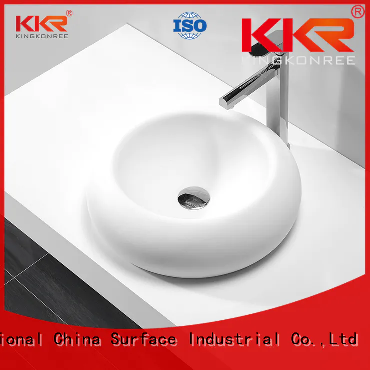 KingKonree standard above counter basins supplier for home